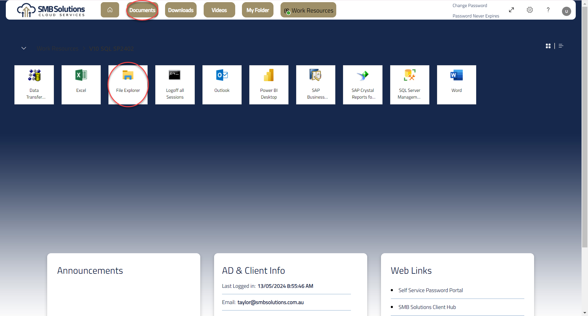 S: Drive Refresher - Accessible via the Web Client - SMB Solutions ...